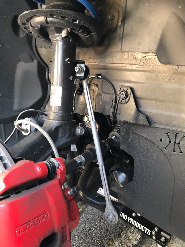 ラルグスの調整式スタビライザーリンクに交換（ホンダ シビック