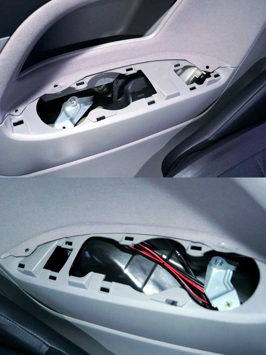 リアusbポート取り付け トヨタ エスティマ By ふみと81 みんカラ リアusbポート取り付け トヨタ エスティマ By ふみと81 みんカラ