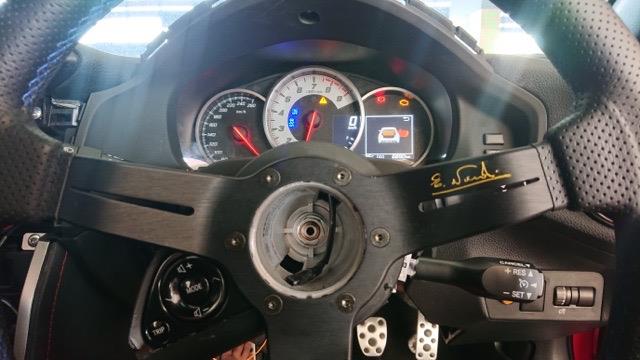 後期型メーター ⇆ ステアリングスイッチ配線図（スバル BRZ・ZC