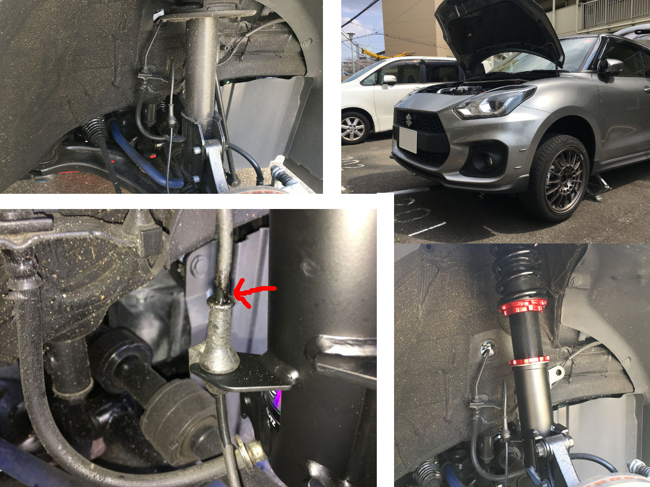 ブリッツ車高調取付 その2 Zc33s 6mt スイスポ スズキ スイフトスポーツ By 左舷 みんカラ ブリッツ車高調取付 その2 Zc33s 6mt スイスポ スズキ スイフトスポーツ By 左舷 みんカラ
