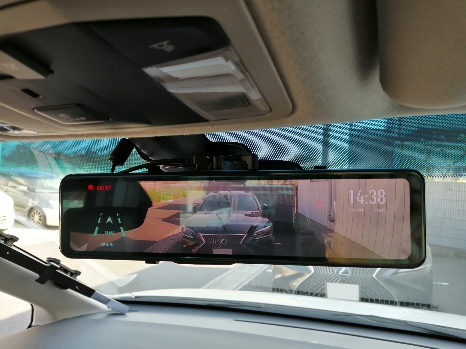 ミラー型12インチ角型ドライブレコーダーへ交換、9.66インチとの実車比較。(三菱 デリカD:5・CV系(ダイナミックシールド_2018/11~))by かせっち - みんカラ ミラー型12インチ角型ドライブレコーダーへ交換、9.66インチとの実車比較。(三菱 デリカD:5・CV系(ダイナミックシールド_2018/11~))by かせっち - みんカラ