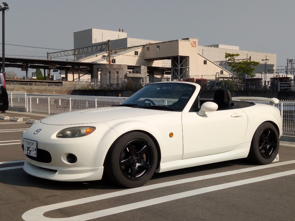 RX-7純正ホイールの塗装（マツダ ロードスター・NC）by 九州男児