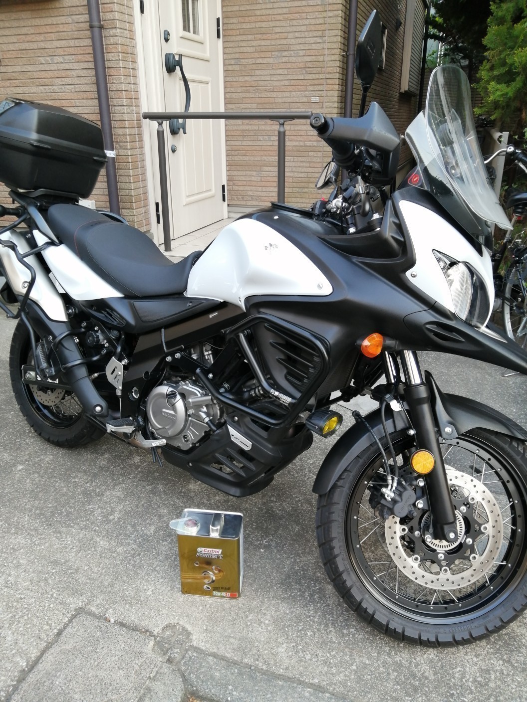 オイル交換 Vストローム650XT （スズキ V-Strom 650XT ABS）by