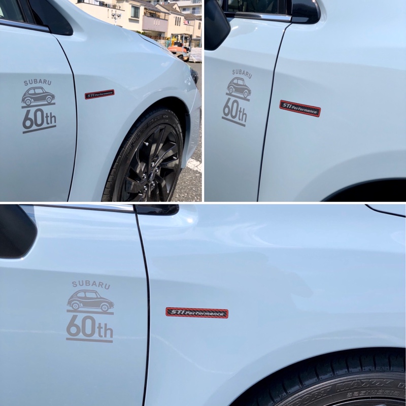 取付_φ(・_・ sitosa77 STI Performance オーナメント