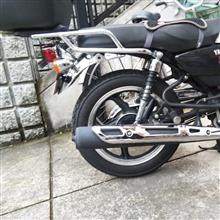 ヤマハ YB 125リアフェンダー ブレーキウインカー付き - メルカリ