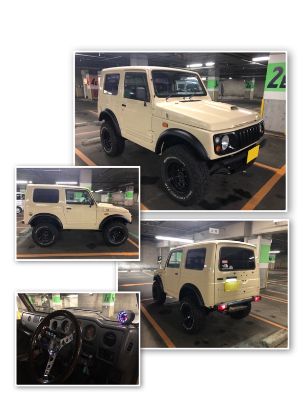 全塗装（板金）&車検整備（スズキ ジムニー・JA12/JA22）by