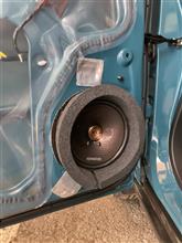フロントスピーカー交換 (KENWOOD KFC-RS174S) その①（スズキ