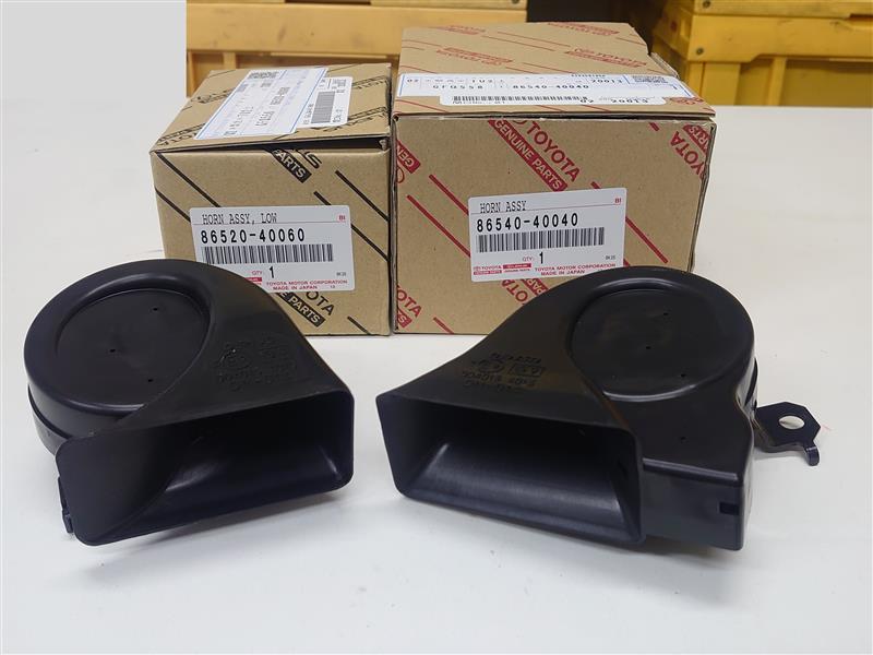 ホーン交換 GZG50 センチュリー流用 その2（トヨタ ハイエース