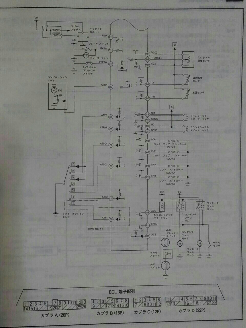 HONDA BEAT 配線図集1 あお 92-10