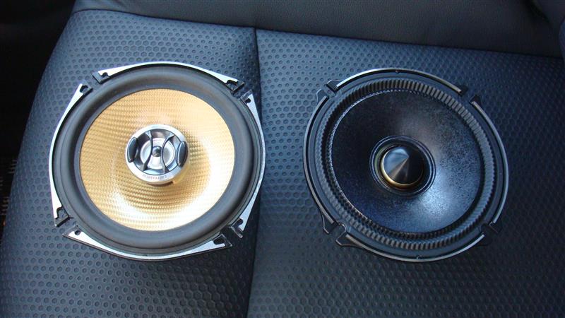 フロントスピーカー交換 パイオニアTS-J1700A→アルパインX-170S