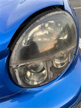 GDB】ヘッドライト復活させる【丸目】（スバル インプレッサ WRX