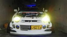 ライト交換、足回りメンテ、オイル交換