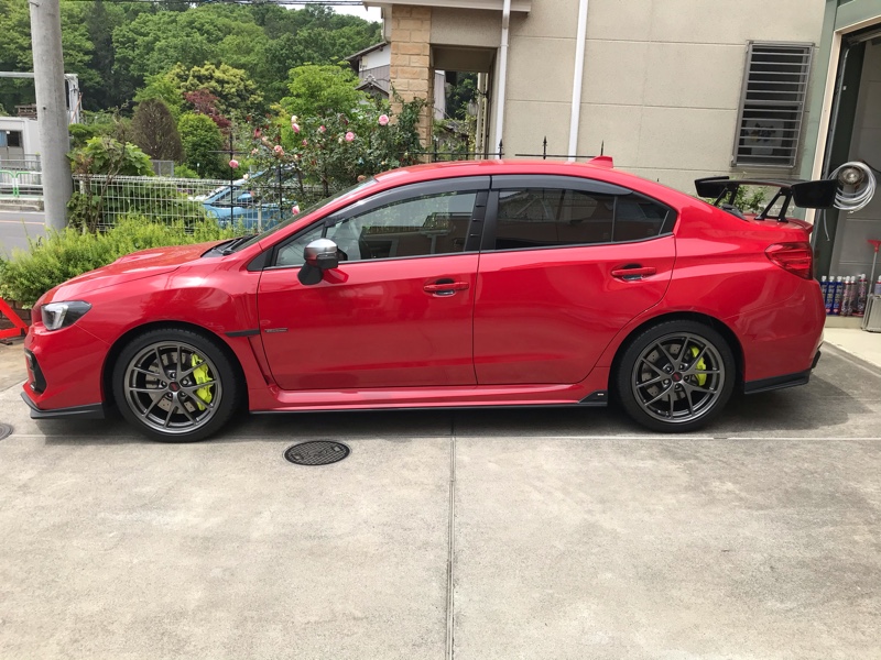 スバル純正 VAB TYPE S オプション BBSホイール（スバル WRX STI