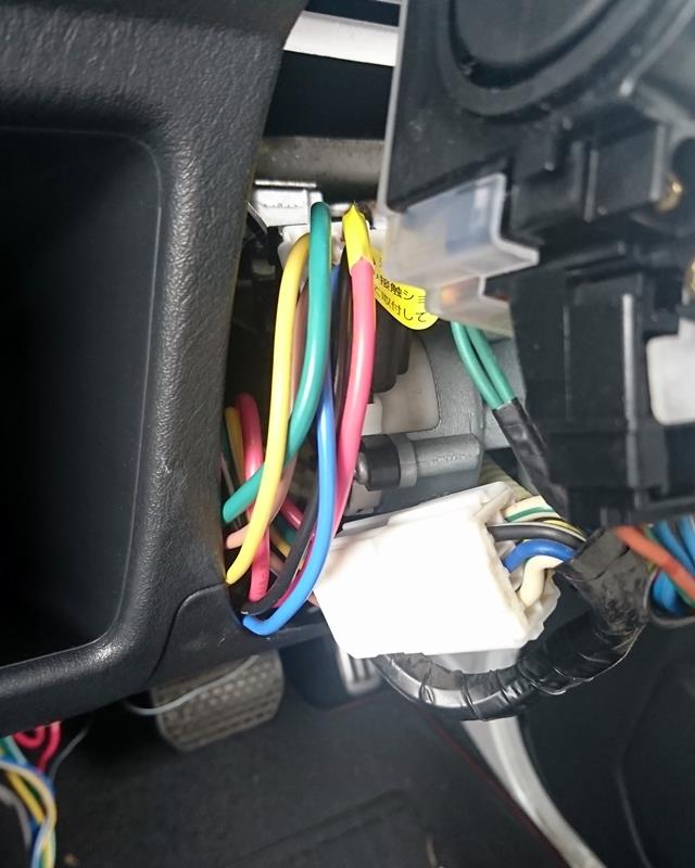 リモコンエンジンスターター COMTEC WR530 取付 （スズキ