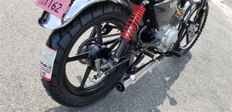 YB125SPスポーク ワイドサイズ ホイールセット（アルミ