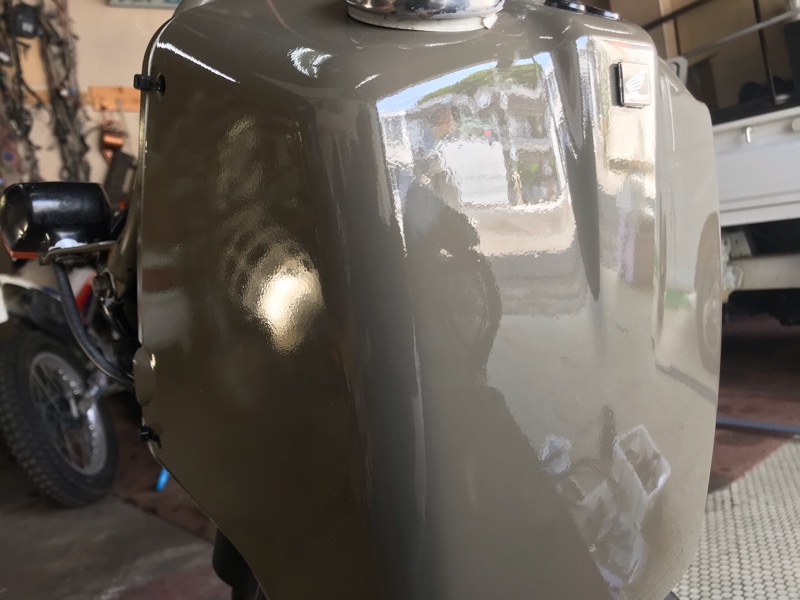 ズーマー 柚子肌磨きとバッテリー交換 ホンダ ズーマー By 犬も歩けば棒にア ル みんカラ
