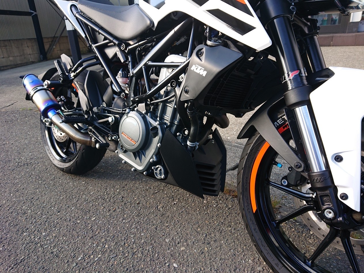 アンダーカウルの交換（KTM 250DUKE）by グレムニ - みんカラ