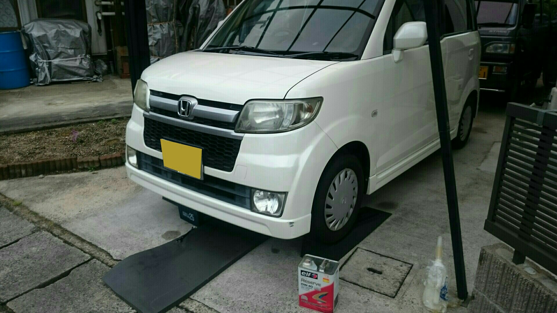 エンジンオイル交換 ホンダ ゼスト By をっさん みんカラ
