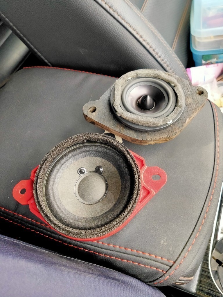 Boseサウンドシステム センタースピーカー交換 Dayton Audio Rs75 4 7 5cm フルレンジ センタースピーカー交換 Dayton Audio Rs75 4 7 5cm センタ マツダ Cx 5 By かけパパ みんカラ