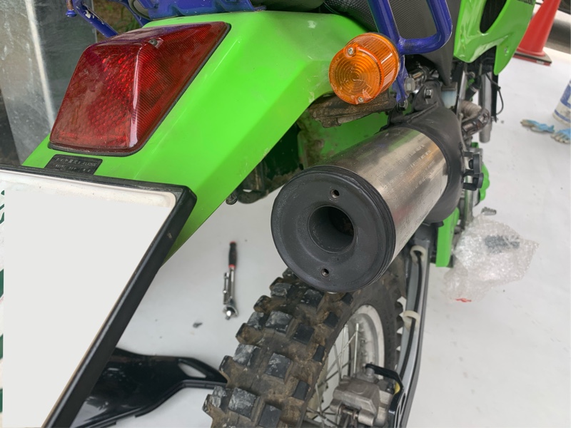 300R純正マフラー（カワサキ KLX250）by ks2_1(キター) - みんカラ