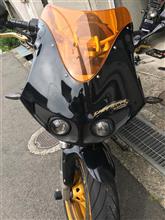 ビューエルXB9R XB12Rスクリーン オレンジ - メルカリ