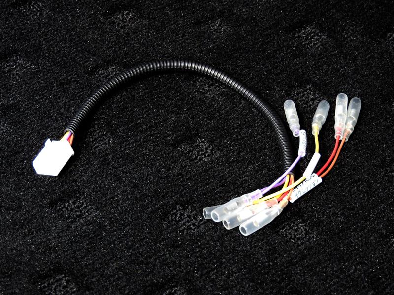 GD1-4 フィット H13.6-H19.9 後付け フォグ 配線 リレー付 貼付