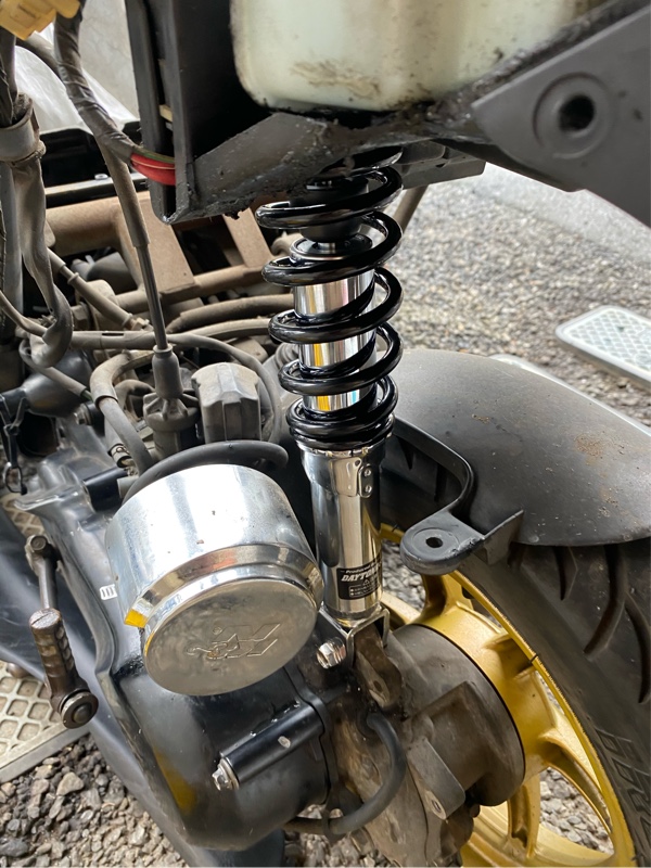 独創的 ライブディオZX AF35 純正リアサスペンション revecap.com