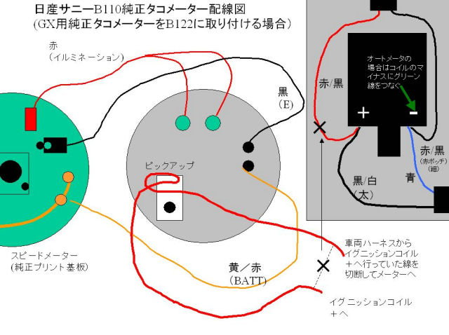 サニトラ タコメーター 回路図 純正 オートメーター 日産 サニートラック By Altia みんカラ サニトラ タコメーター 回路図 純正 オートメーター 日産 サニートラック By Altia みんカラ