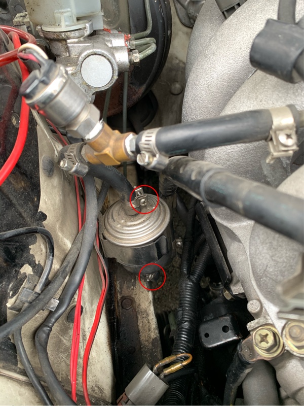 Z32用フューエルフィルター流用交換（日産 180SX・RS13/KRS13型