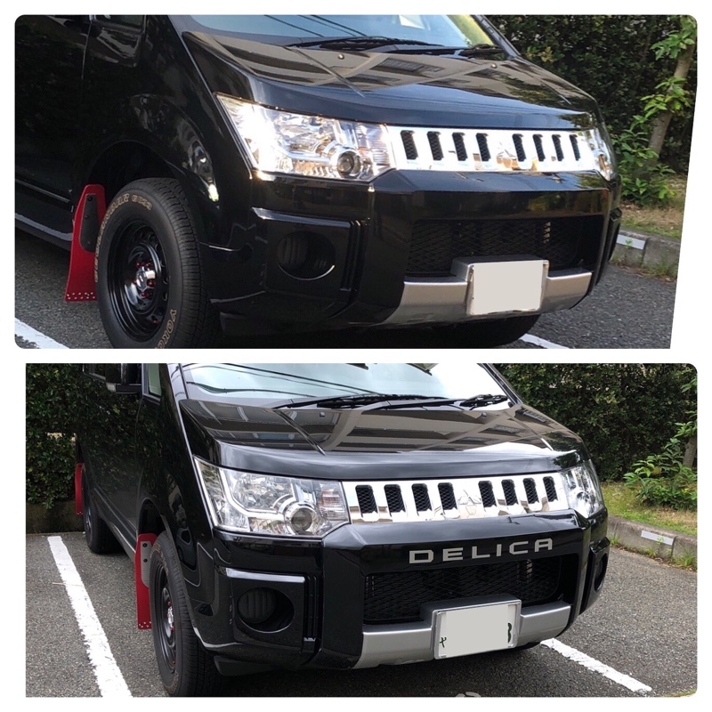 バンパーロゴステッカー (三菱 デリカD:5・CV1W/CV2W/CV4W/CV5W)by ...