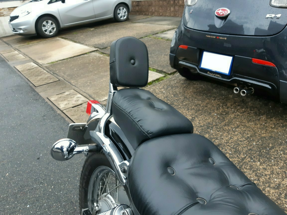 ヤマハ　ビラーゴ250 純正フェンダー　シーシーバー　バックレスト YAMAHA ビラーゴ250 XV250シーシーバー バックレスト アメリカン