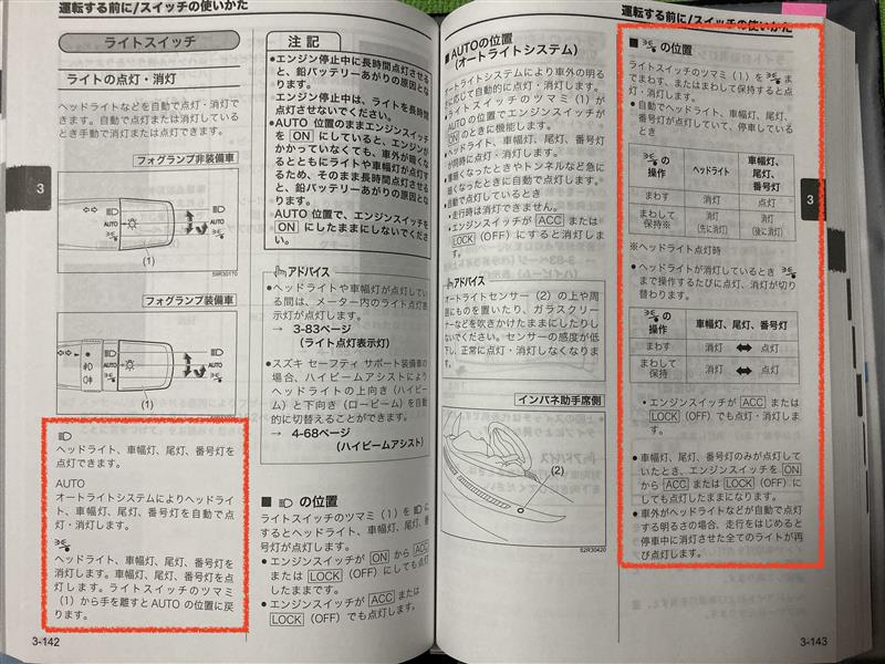 オートライトとそれ以外の安心機能 スズキ スイフトスポーツ By こばっしー みんカラ