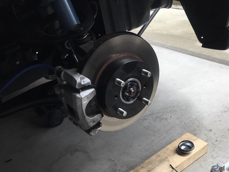 フロントハブリングの新設(PCD100化最終章?)(スズキ カプチーノ・EA11R/21R)by Y'sGarage - みんカラ