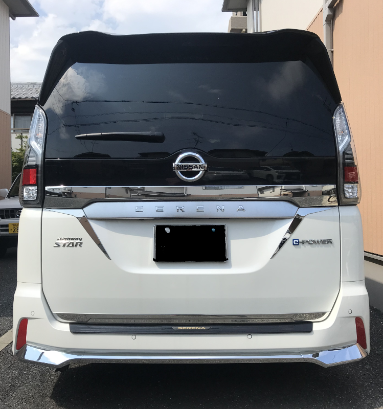 フロントグリル外し（その1）（日産 セレナ e-POWER・C27）by