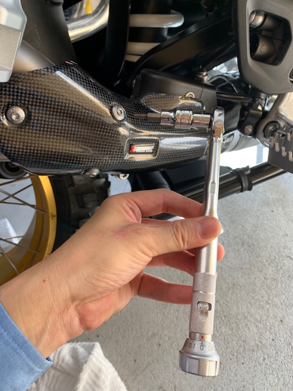 R1250GS ADV マフラー交換 BMW純正 HPスポーツマフラー