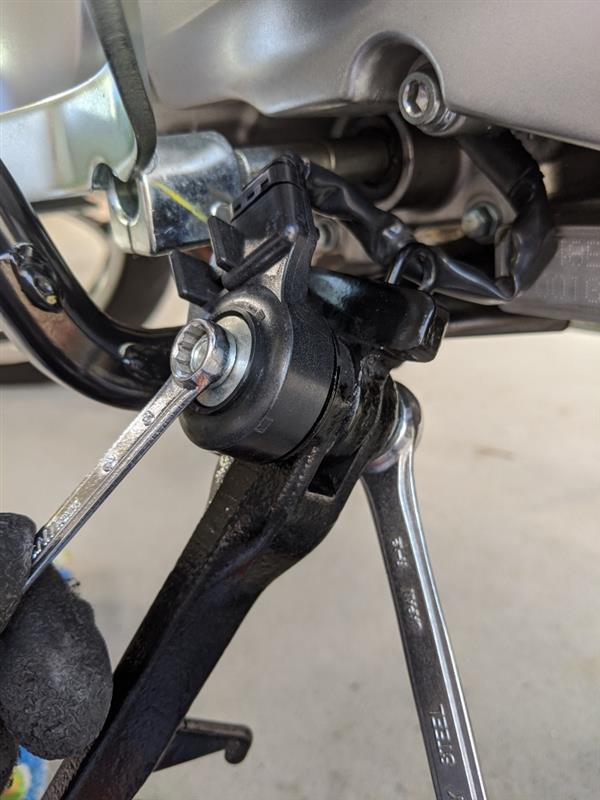 スーパーカブC125 JA48 強化サイドスタンドブラケット