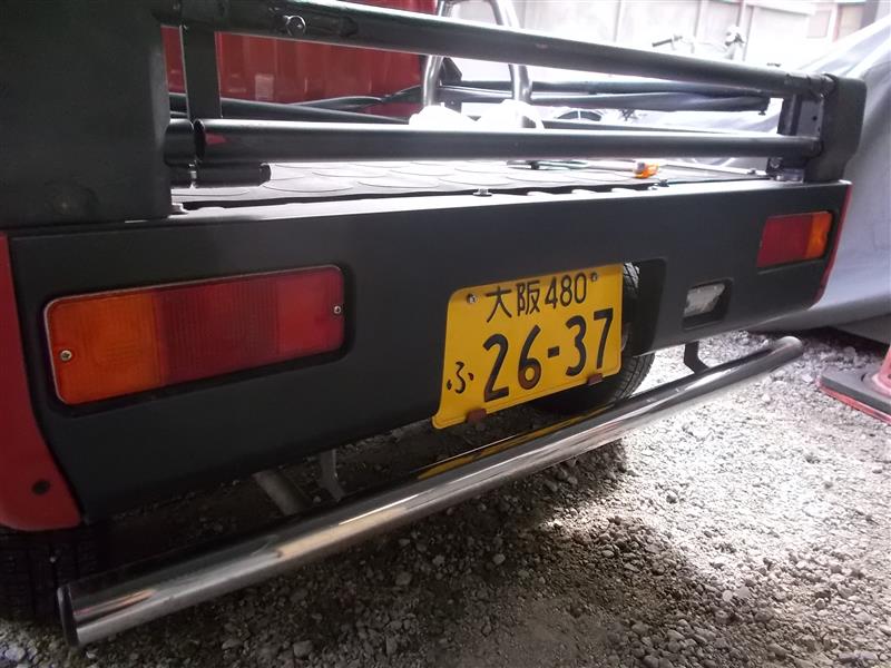 ミゼットⅡ テールランプ交換（ダイハツ ミゼットII・K100P/100C