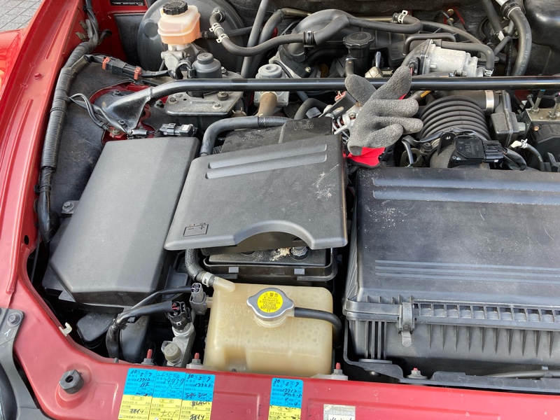 最初期型セルモーター を中古対策品に交換（マツダ RX-8・SE3P
