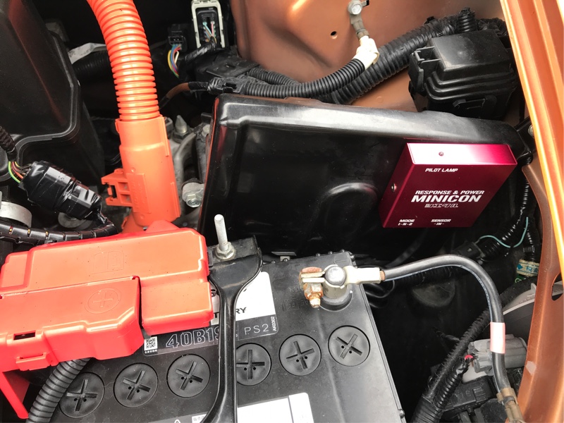 シエクル MINICON取り付け（ホンダ CR-Z・ZF）by ヒューマン