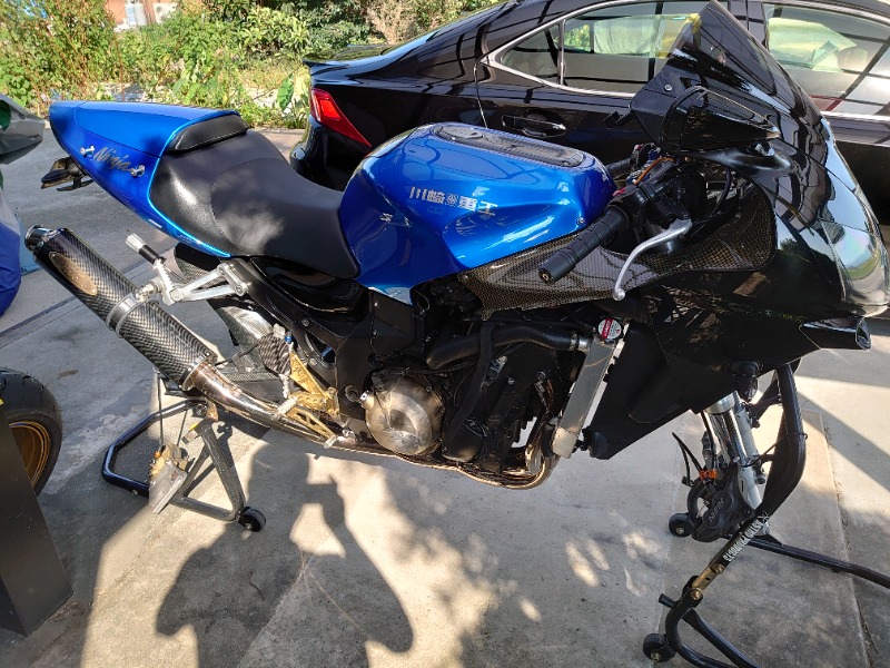 前後タイヤ交換(カワサキ ZX-12R)by ななあーる - みんカラ 前後タイヤ交換(カワサキ ZX-12R)by ななあーる - みんカラ
