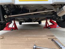 ラテラルロッドを調整式に…（スズキ アルト・HA24S/24V）by ぱと