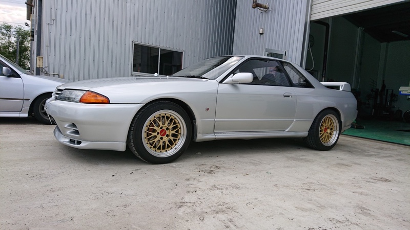 【5％OFF】 BBS-LM装着Ⅱ（日産 スカイラインGT‐R・R32）by d_e_racing ミニカー