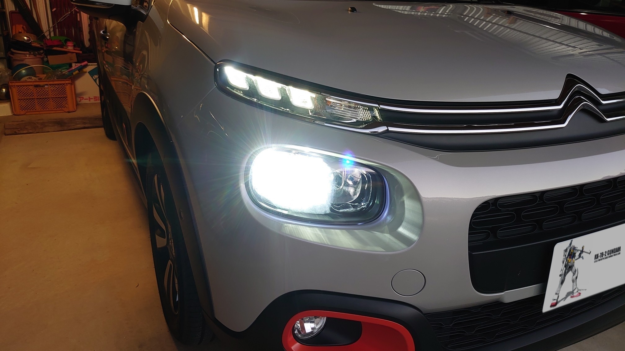 ヘッドライトカーアクセサリー シトロエン用 C3-XR用 車の Led