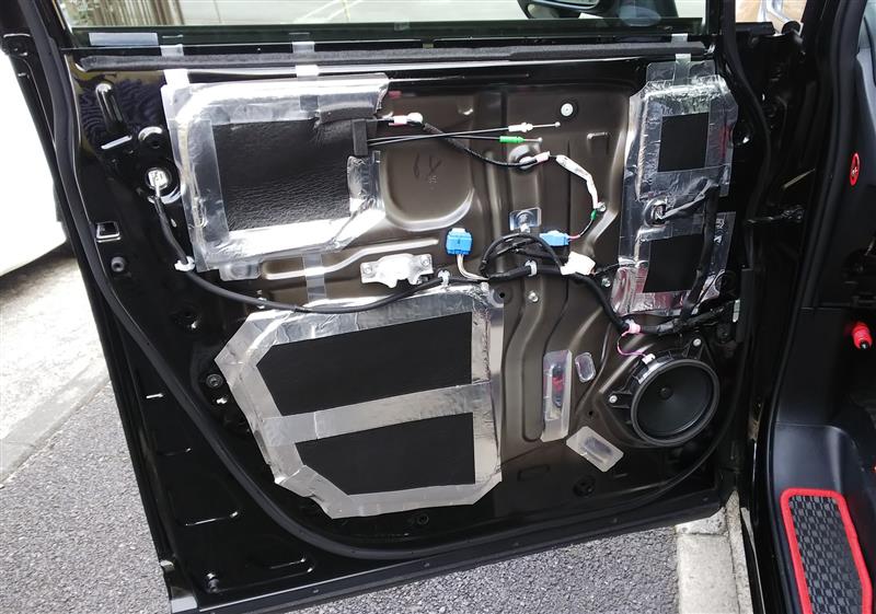フロントドア デッドニング完結編 トヨタ ノア By コッペパパ みんカラ フロントドア デッドニング完結編 トヨタ ノア By コッペパパ みんカラ