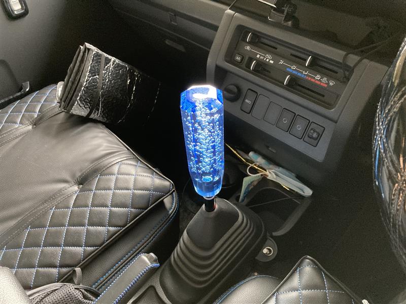 シフトノブエクステンション装着(ダイハツ ハイゼットトラック・S500/510P系)by ユーとら - みんカラ シフトノブエクステンション装着(ダイハツ ハイゼットトラック・S500/510P系)by ユーとら - みんカラ