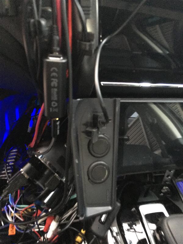 GPSレシーバー＆ロガー GNS 3000設置（ホンダ グレイス