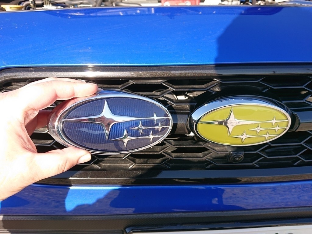 Wrx Sti Vab スバルエンブレム王者黄色化 By イッシ みんカラ