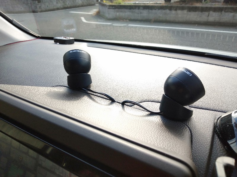 センタースピーカー兼任ツィーター設置（ホンダ N-WGN・JH3/4
