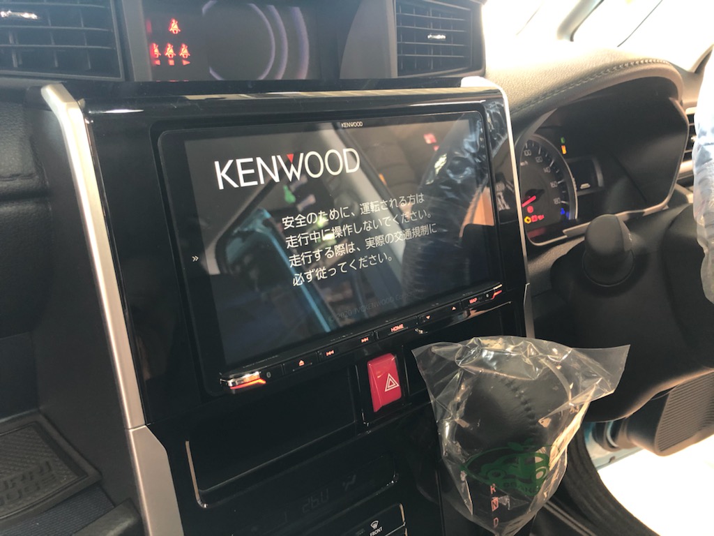 ケンウッド 9インチ 取付♪(トヨタ ルーミーカスタム・M900A/M910A ...