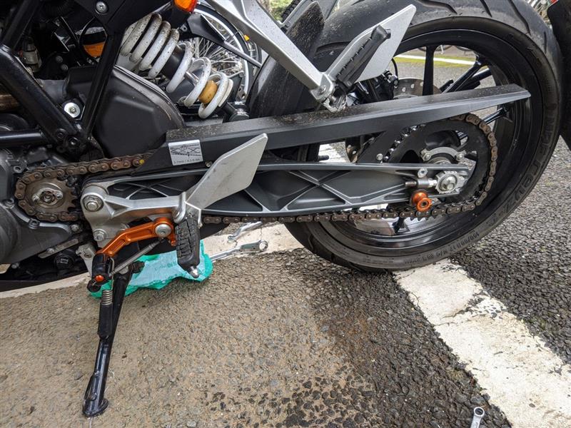 フロントスプロケット交換（KTM 200 DUKE）by keiha1 - みんカラ